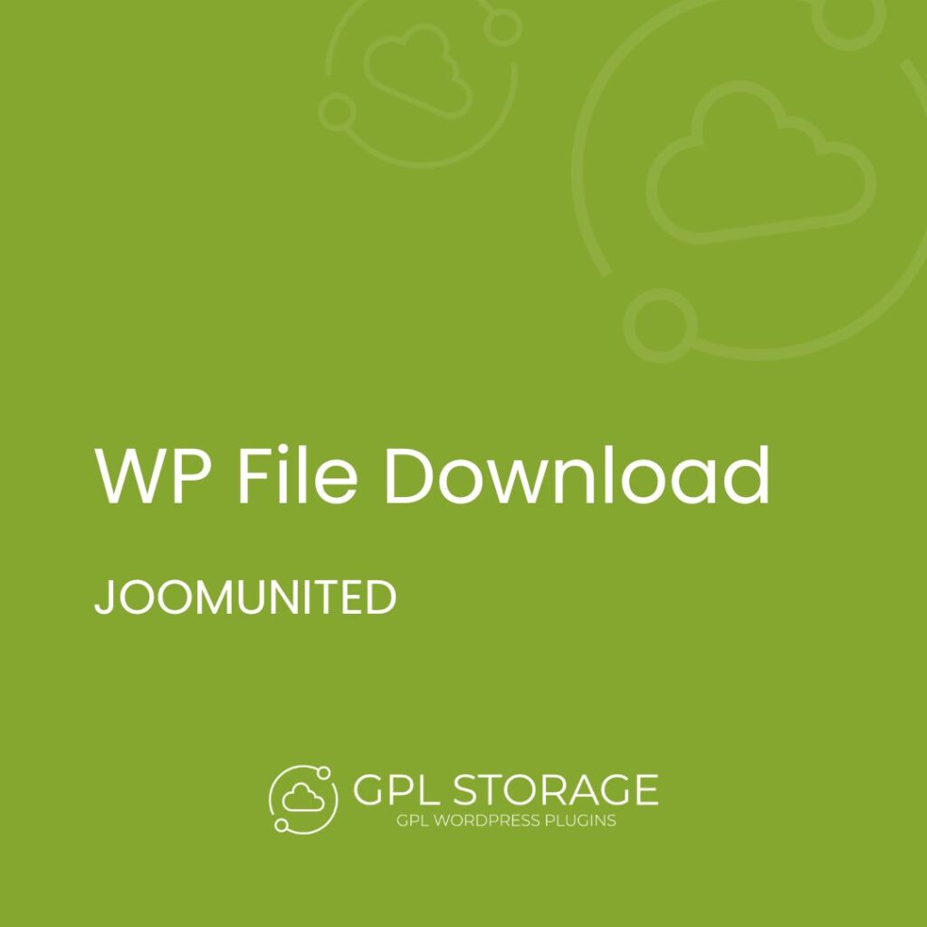 Wp File Download-JOOMUNITED GPL Download