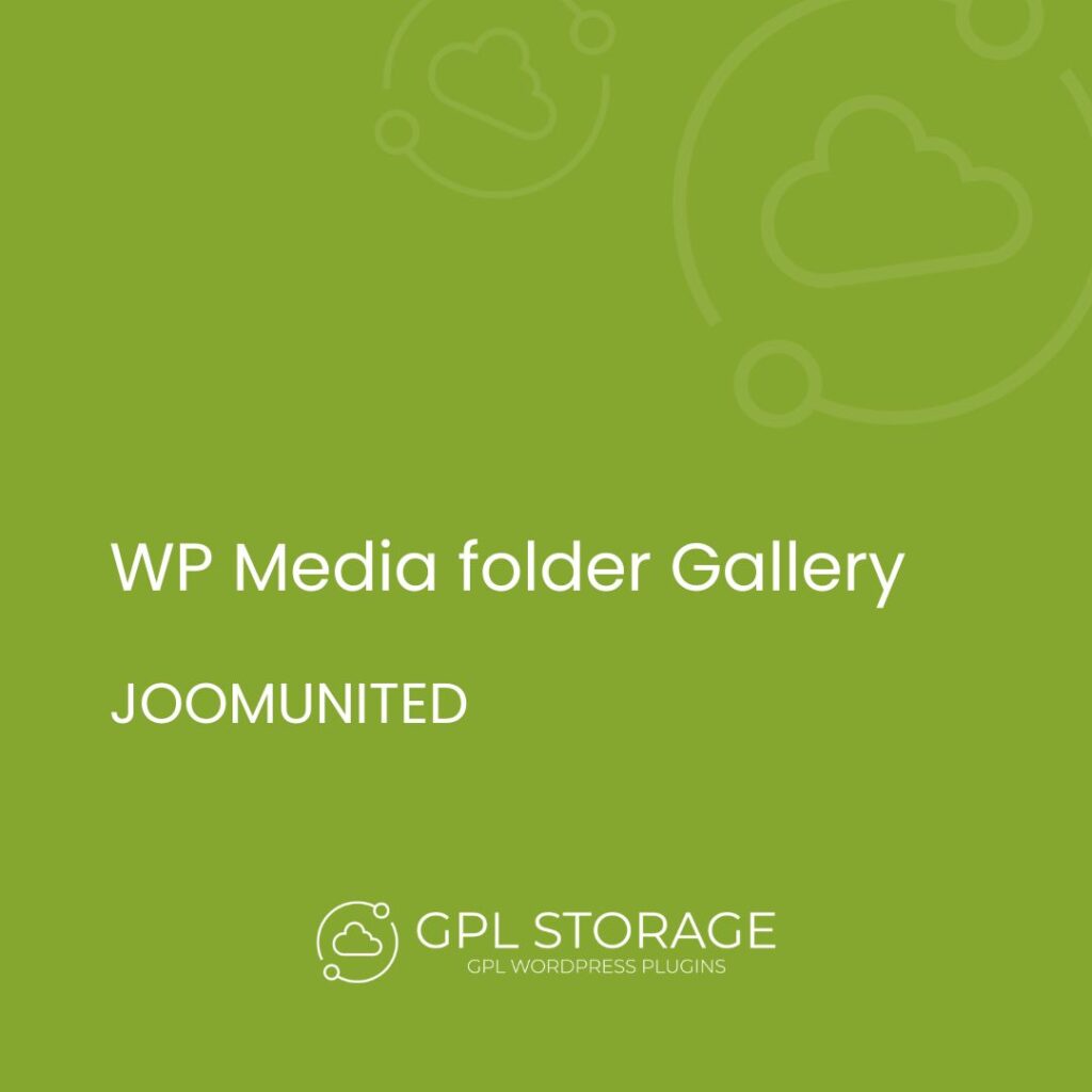 Wp Media Folder Gallery-JOOMUNITED GPL Download