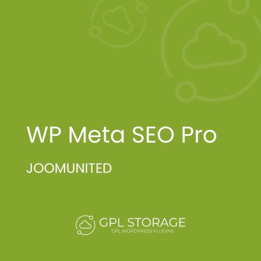 Wp Meta Seo Pro-JOOMUNITED GPL Download