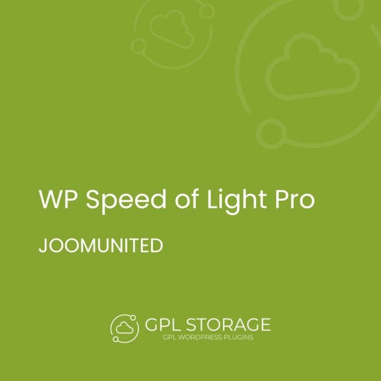 WP Speed of Light Pro Addon