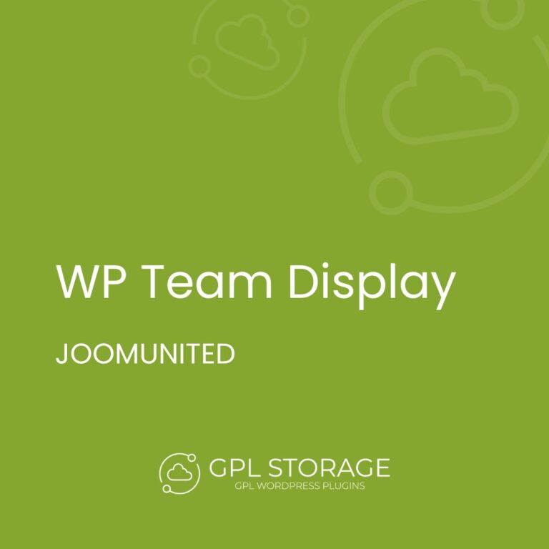 WP Team Display