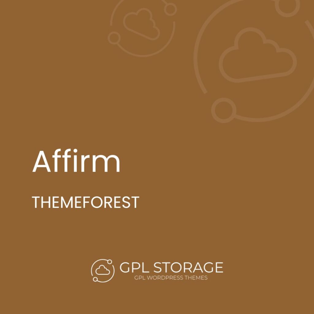 Affirm-THEMEFOREST GPL Download