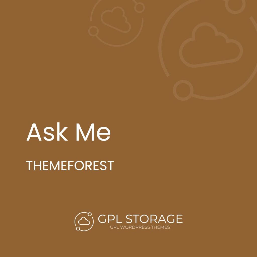 Ask Me-THEMEFOREST GPL Download