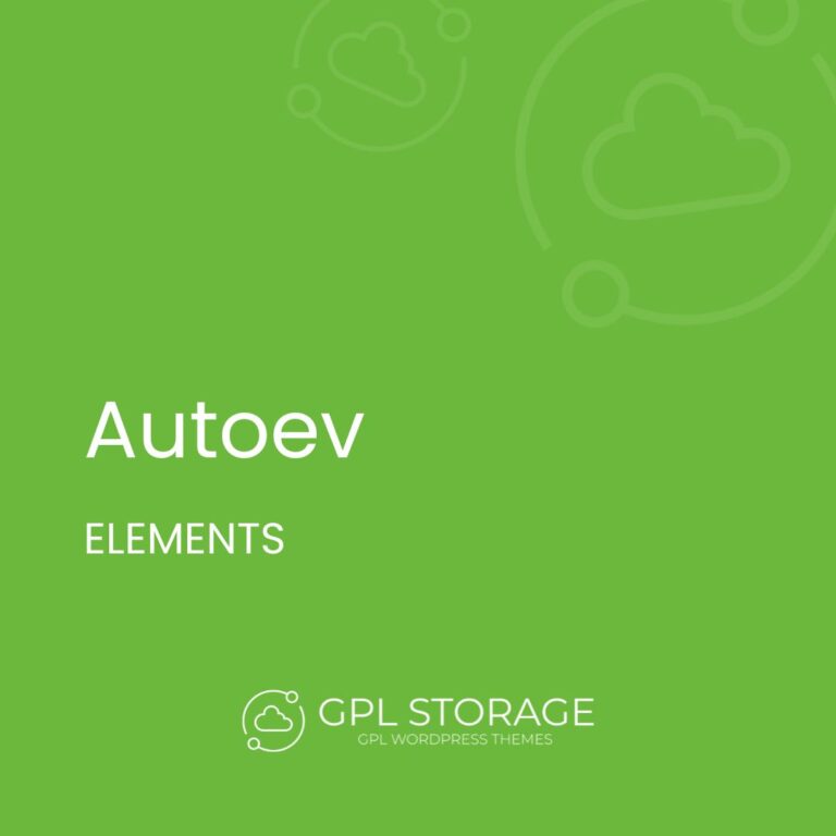 Autoev – Electric Vehicle Charging WordPress Theme