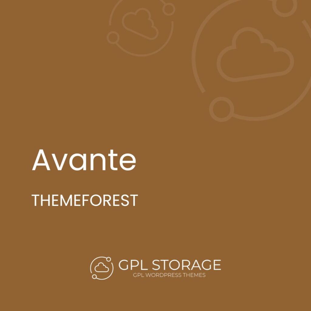 Avante-THEMEFOREST GPL Download