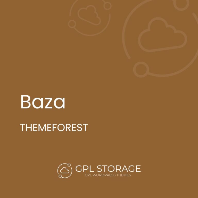 Baza – Creative MultiPurpose WordPress Theme