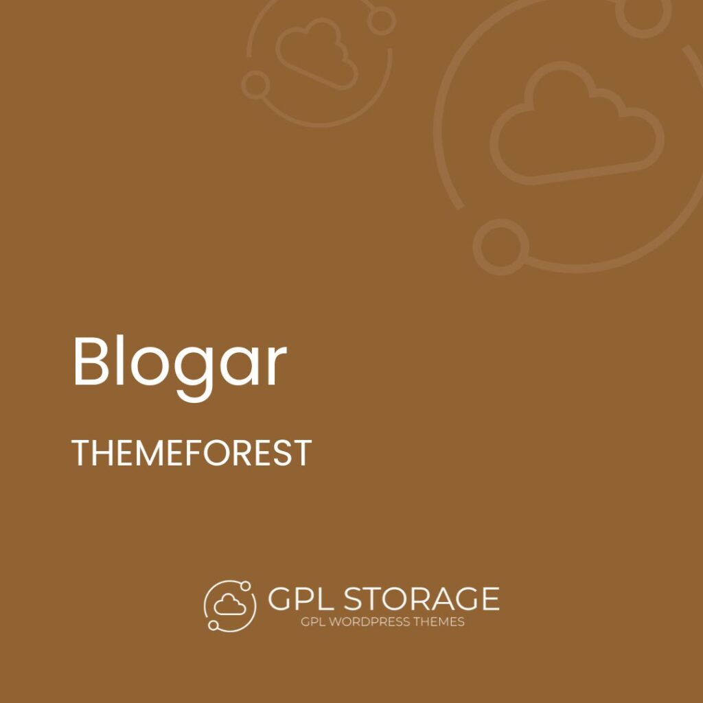 Blogar-THEMEFOREST GPL Download