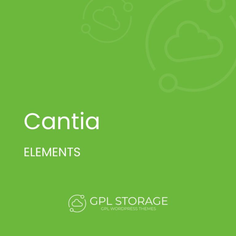 Cantia – Business Consulting WordPress Theme