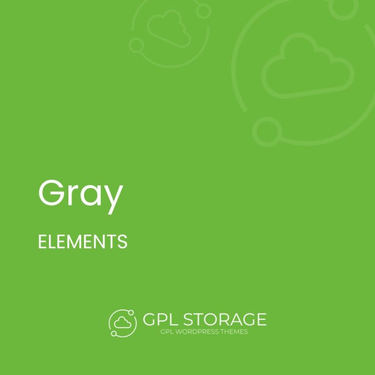 Gray – Personal Portfolio WordPress Theme