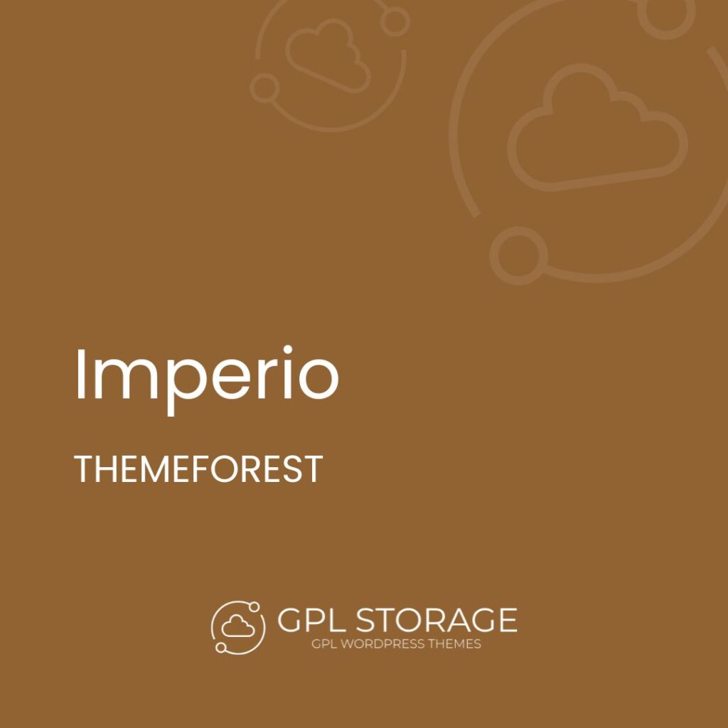 Imperio-THEMEFOREST GPL Download