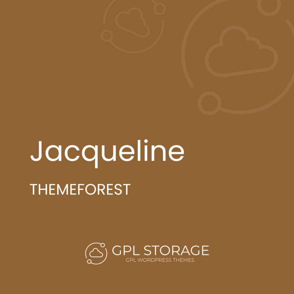 Jacqueline-THEMEFOREST GPL Download