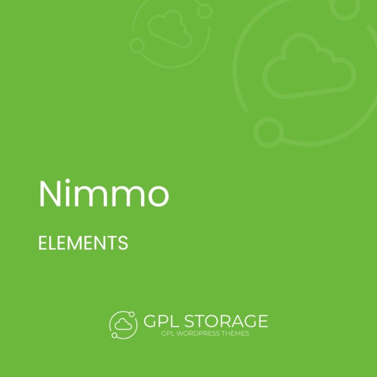 Nimmo – One Page WordPress Theme