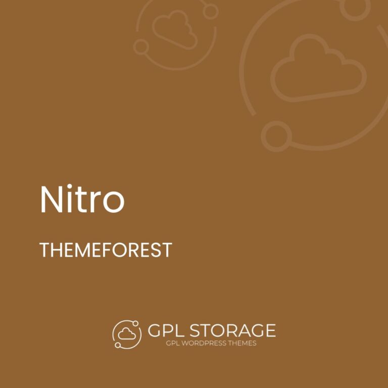 Nitro – Universal WooCommerce Theme