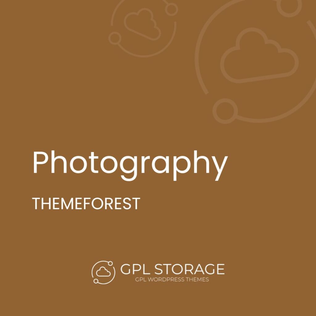 Photography-THEMEFOREST GPL Download