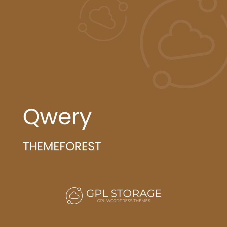 Qwery – Multi-Purpose Business WordPress Theme + RTL