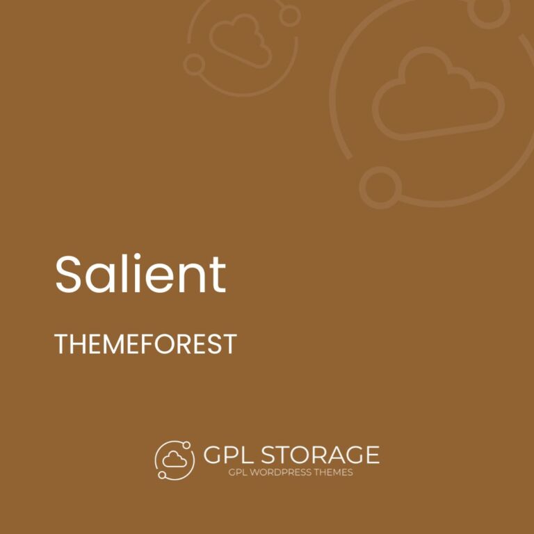 Salient – Responsive Multi-Purpose Theme