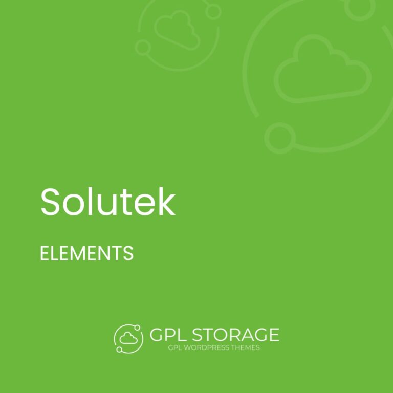 Solutek – Technology & IT Services WordPress Theme