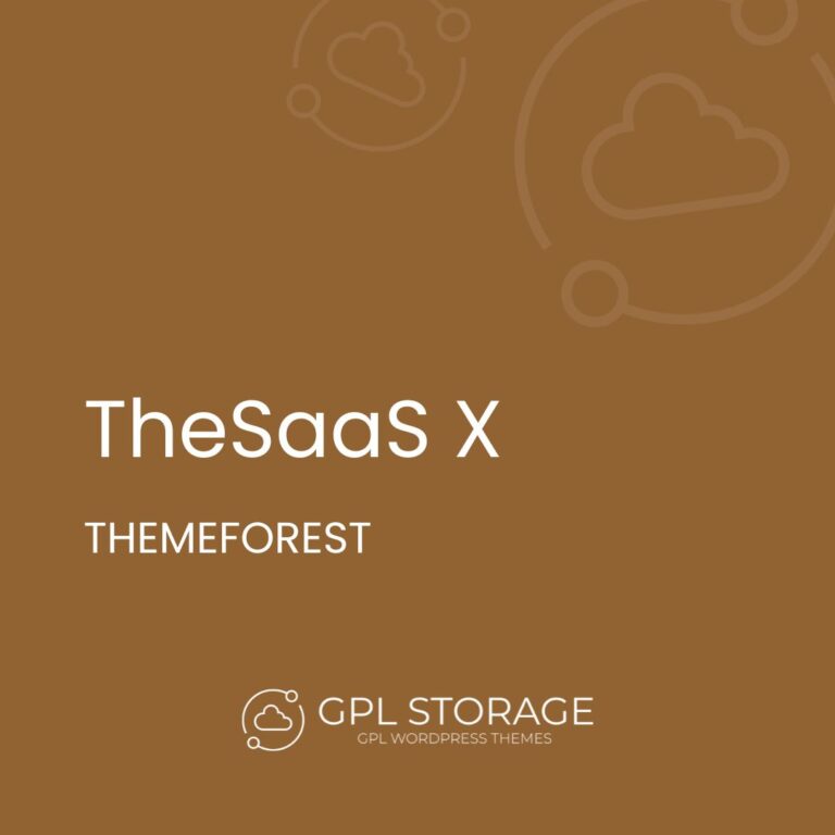 TheSaaS X – Responsive SaaS, Startup & Business Theme