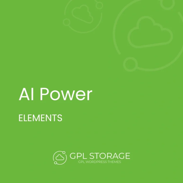 AI Power – Artificial Neural Network AI Theme