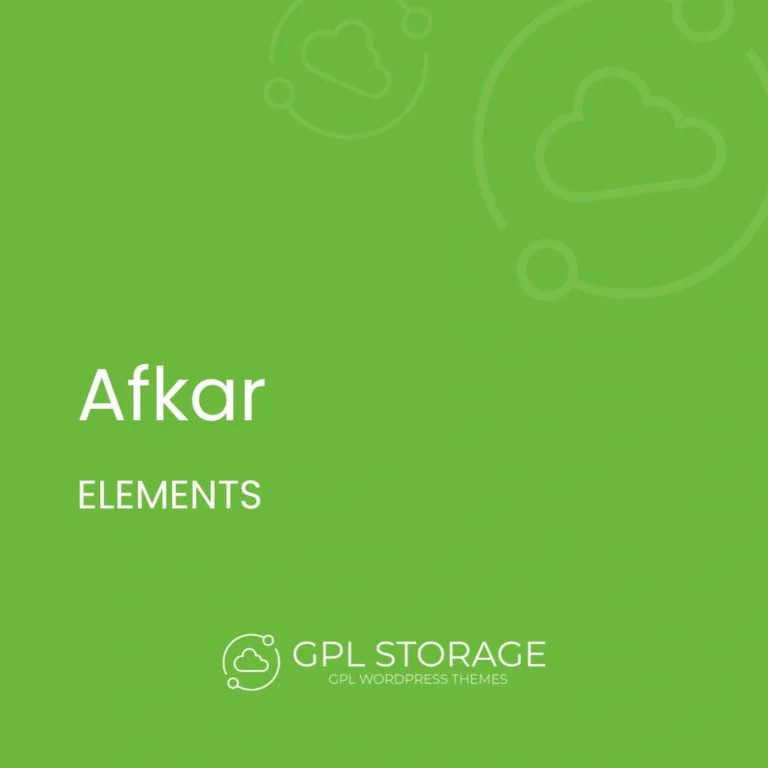 Afkar – Creative Portfolio WordPress Theme