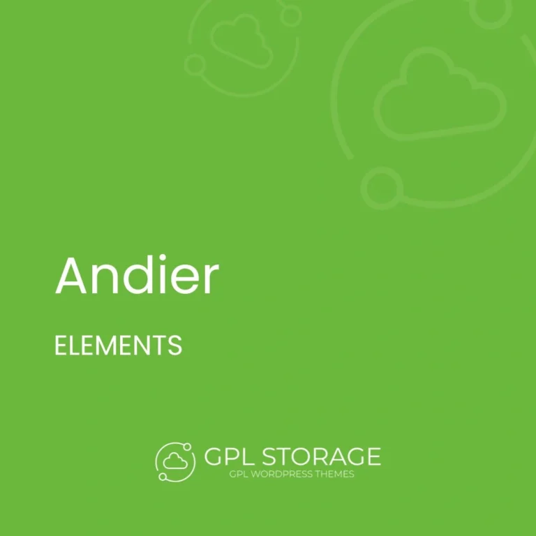 Andier WordPress Theme