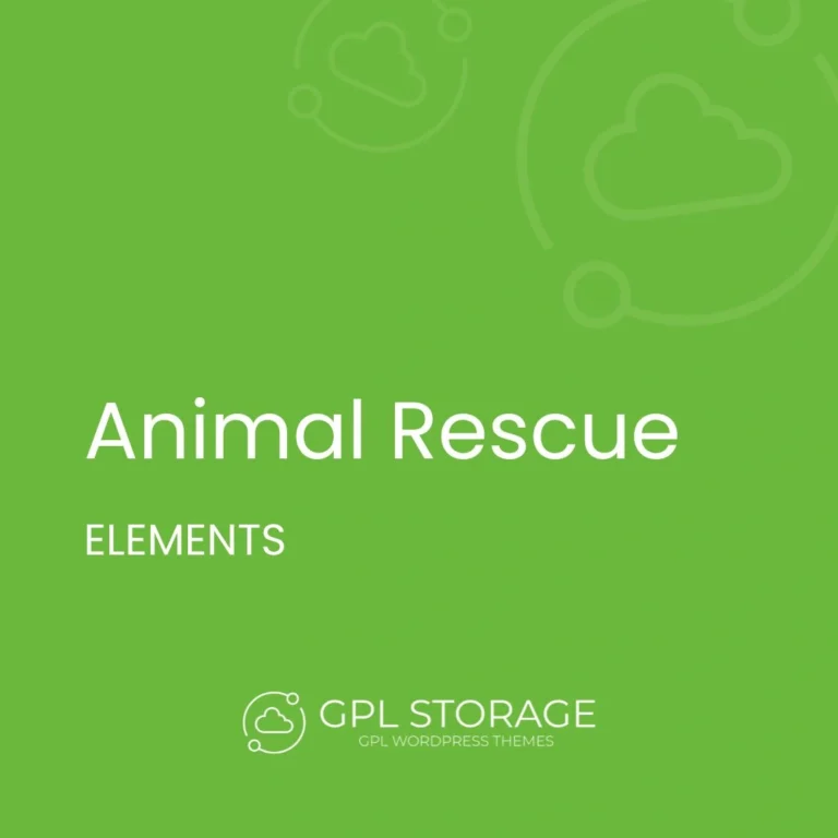 Animal Rescue – Shelter Charity WordPress Theme