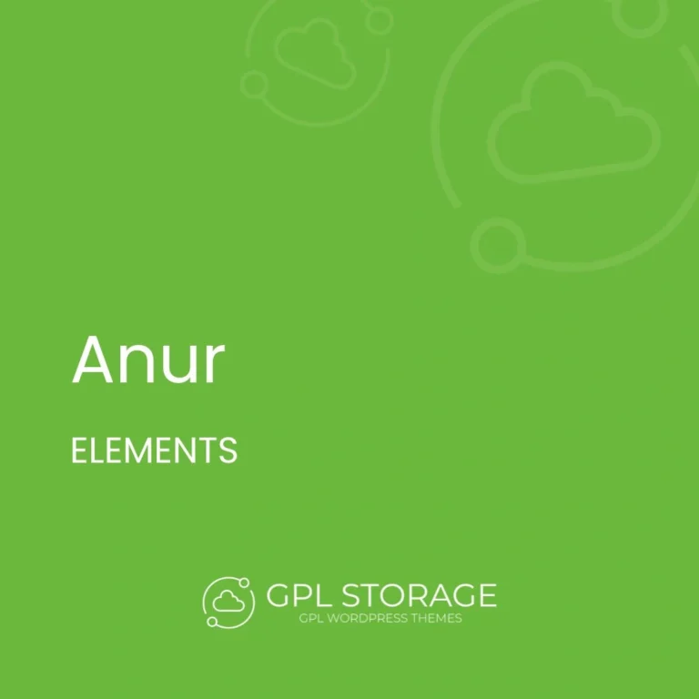 Anur – Portfolio WordPress Theme