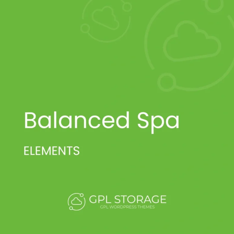 Balanced Spa – Salon, Spa WordPress Theme