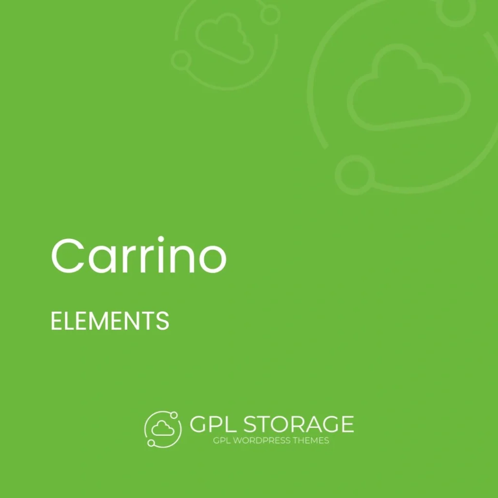 Carrino-ELEMENTS GPL Download