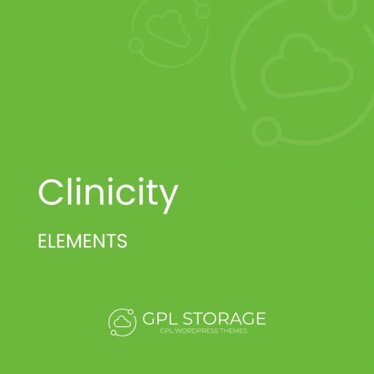 Clinicity – Health & Medical Elementor Theme