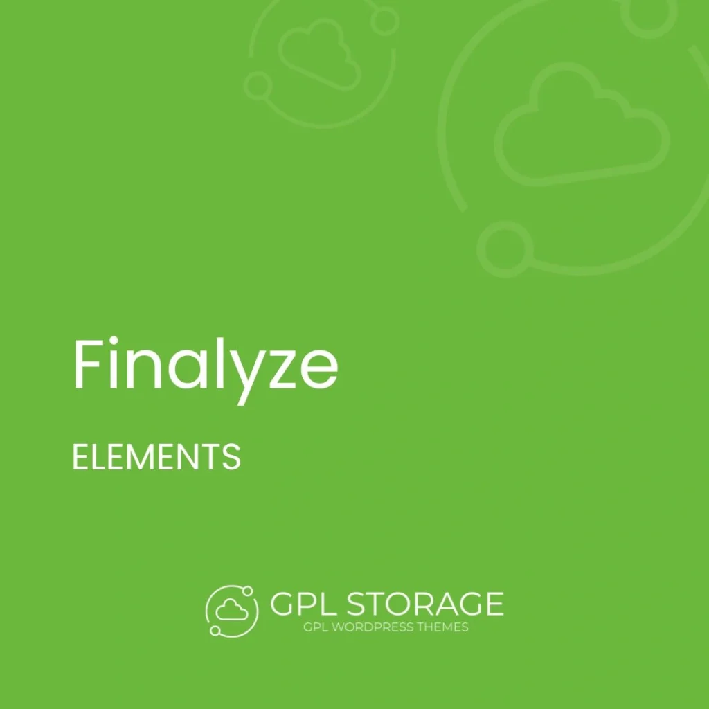 Finalyze-ELEMENTS GPL Download