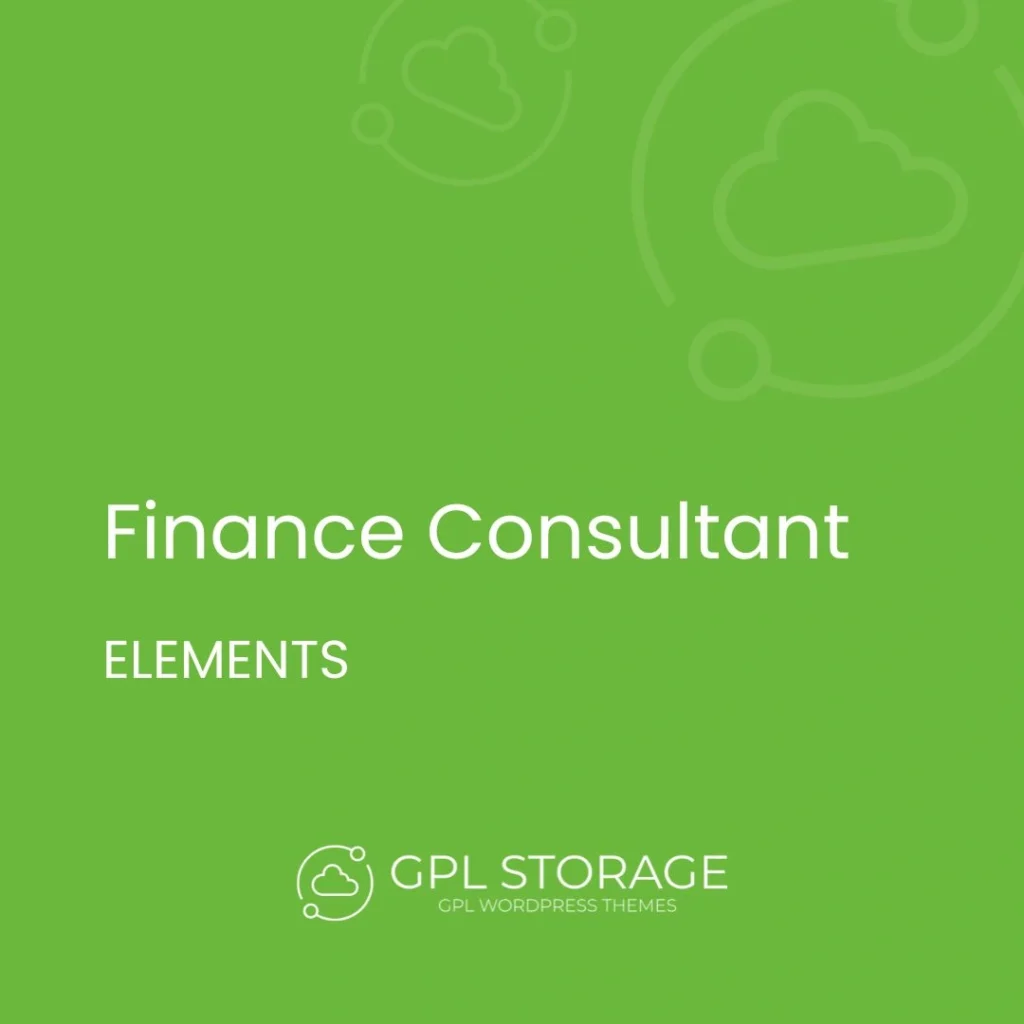 Finance Consultant-ELEMENTS GPL Download