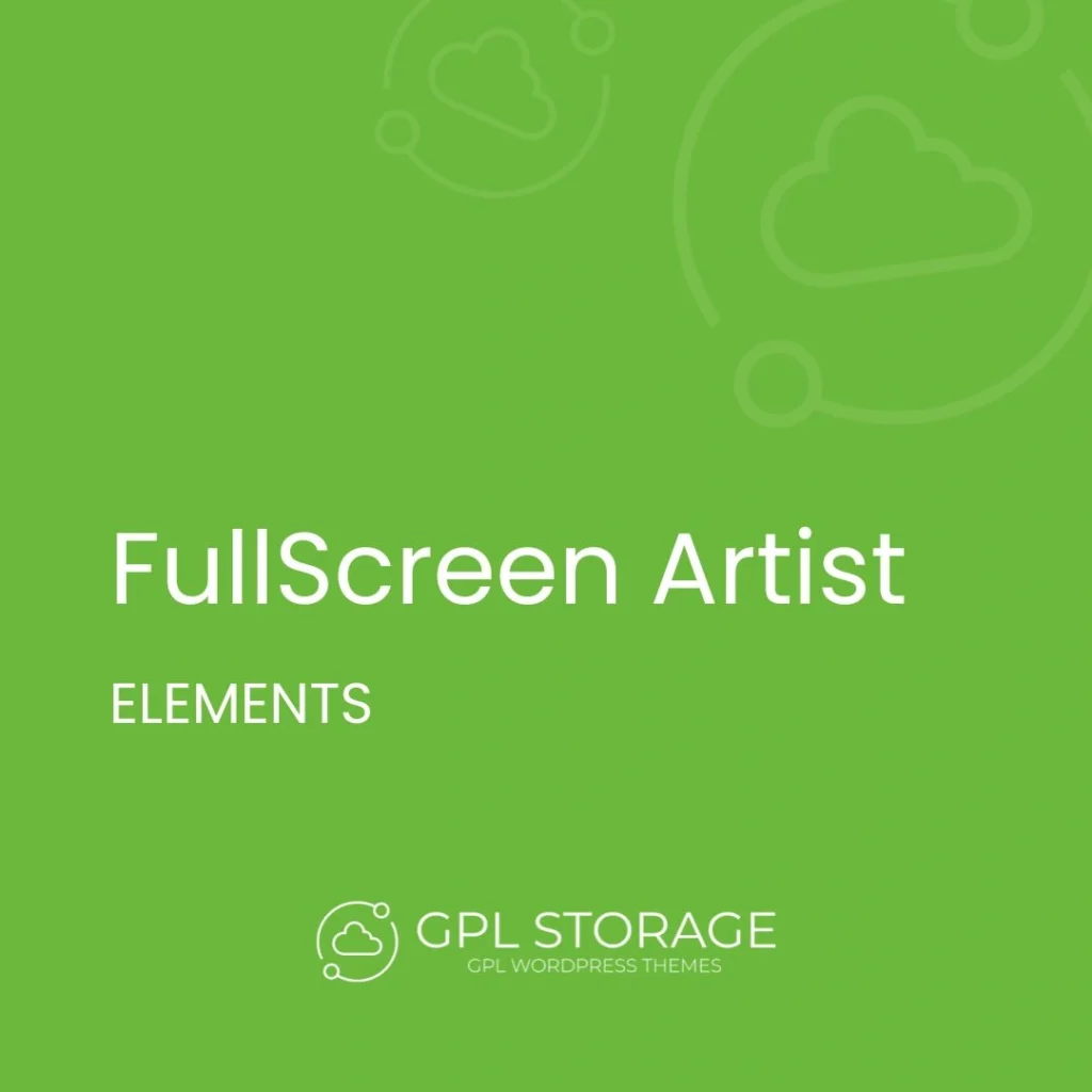 Fullscreen Artist-ELEMENTS GPL Download