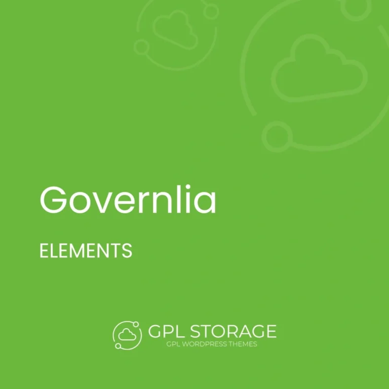 Governlia – Municipal and Government WP Theme