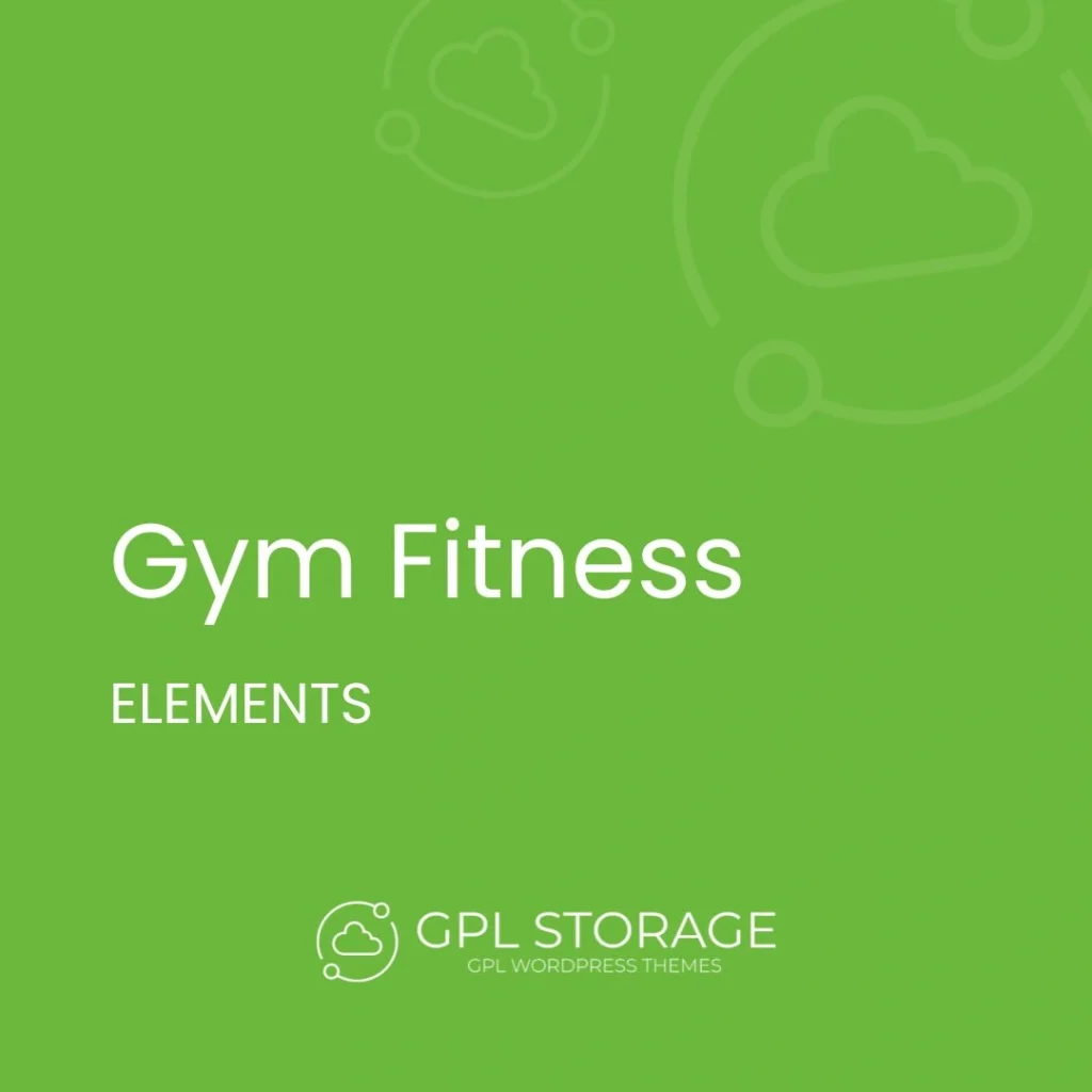 Gym Fitness-ELEMENTS GPL Download