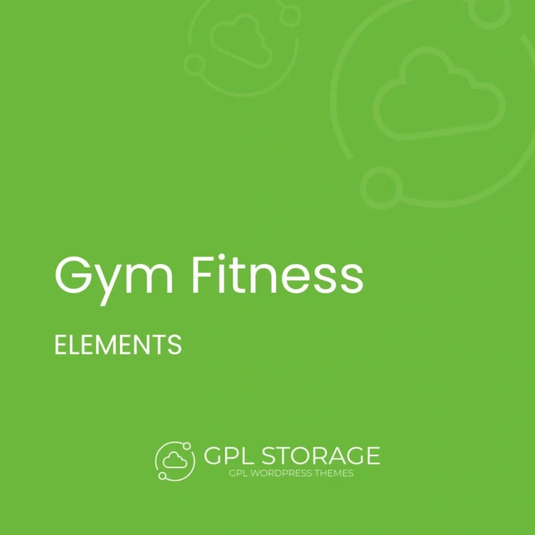 Gym Fitness WordPress Theme