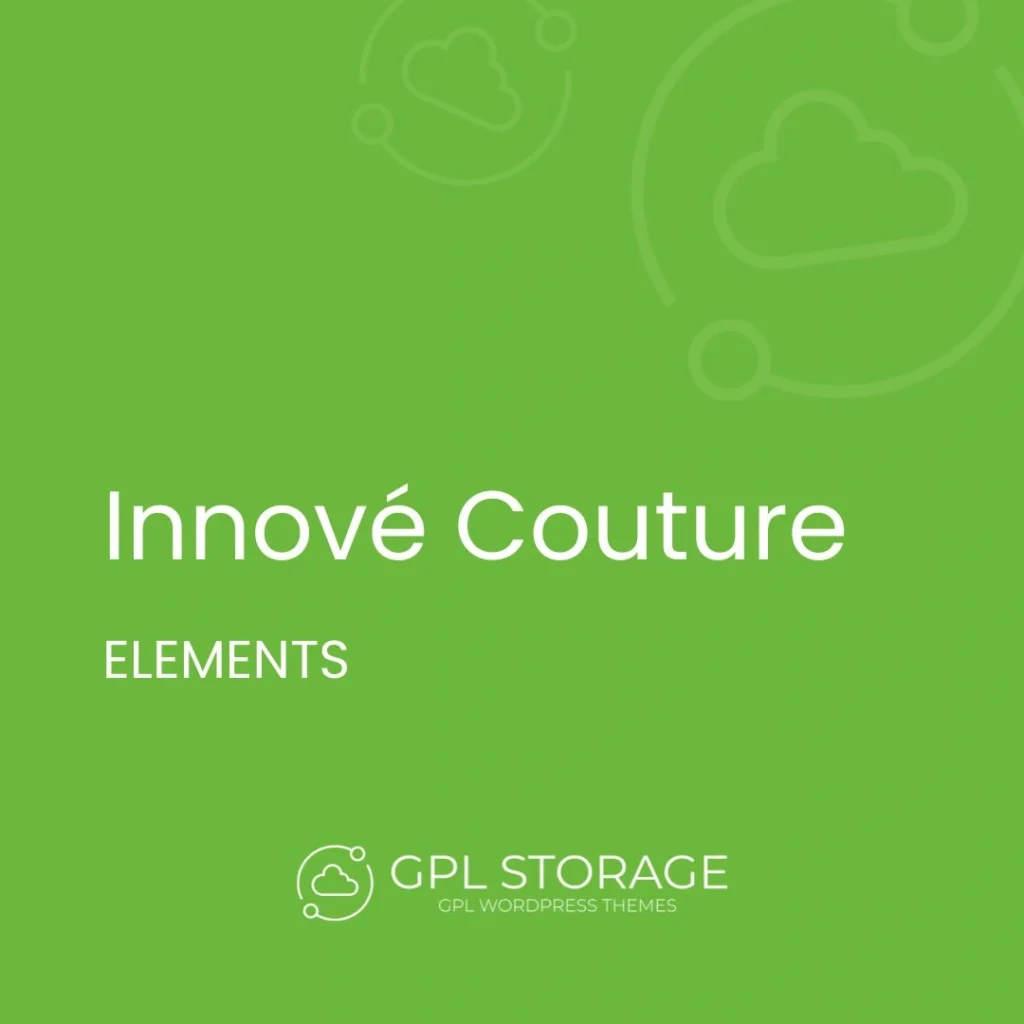 Innové Couture-ELEMENTS GPL Download