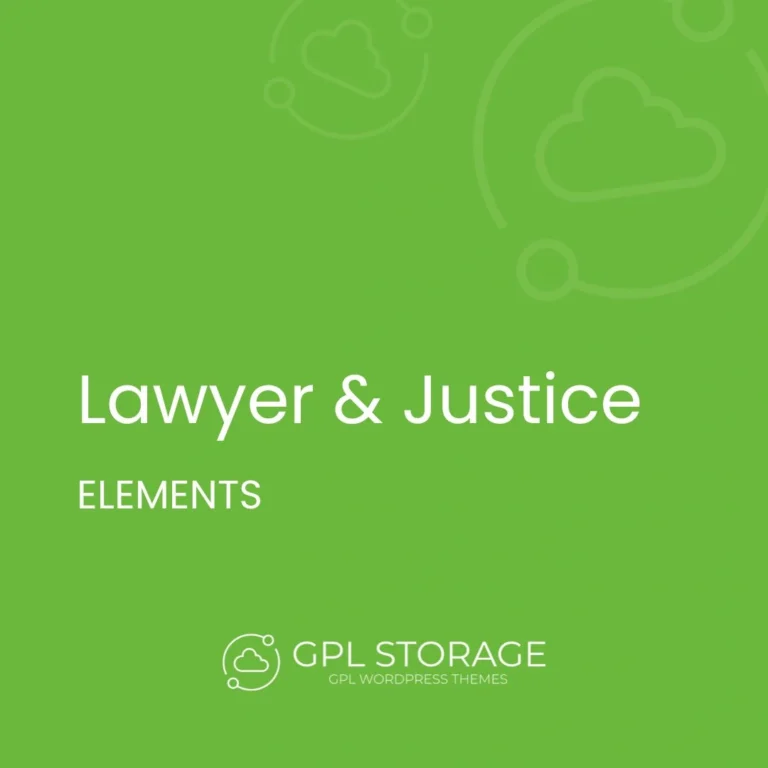 Lawyer & Justice – WordPress Theme for Lawyers