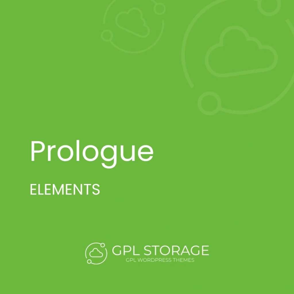 Prologue-ELEMENTS GPL Download