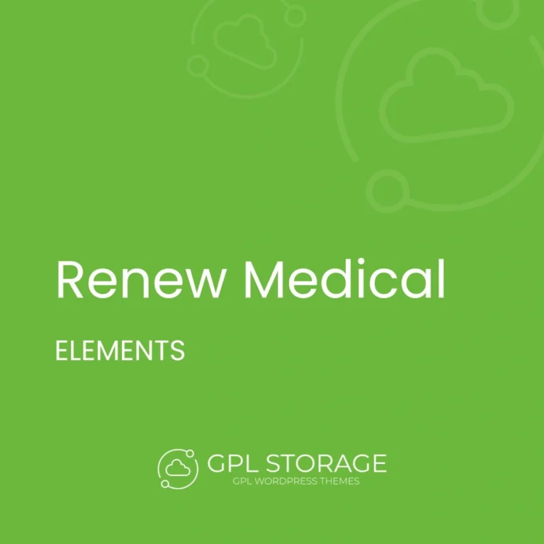 Renew Medical – Physiotherapy Rehab Clinic Theme