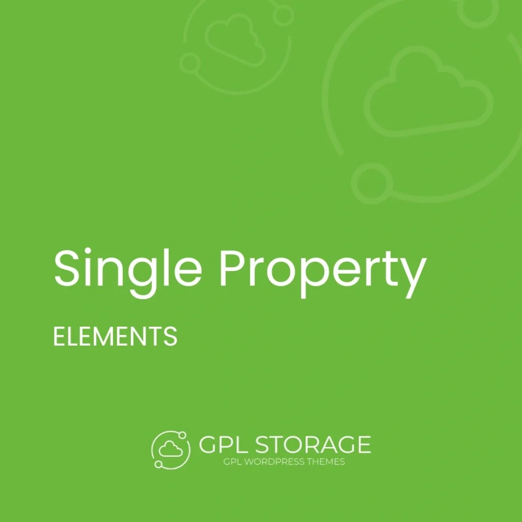 Single Property-ELEMENTS GPL Download