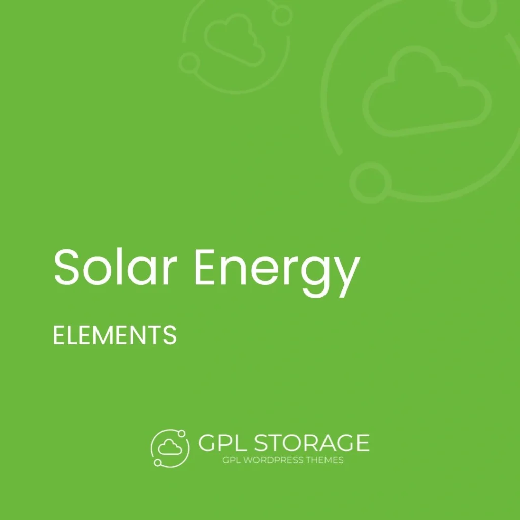 Solar Energy-ELEMENTS GPL Download