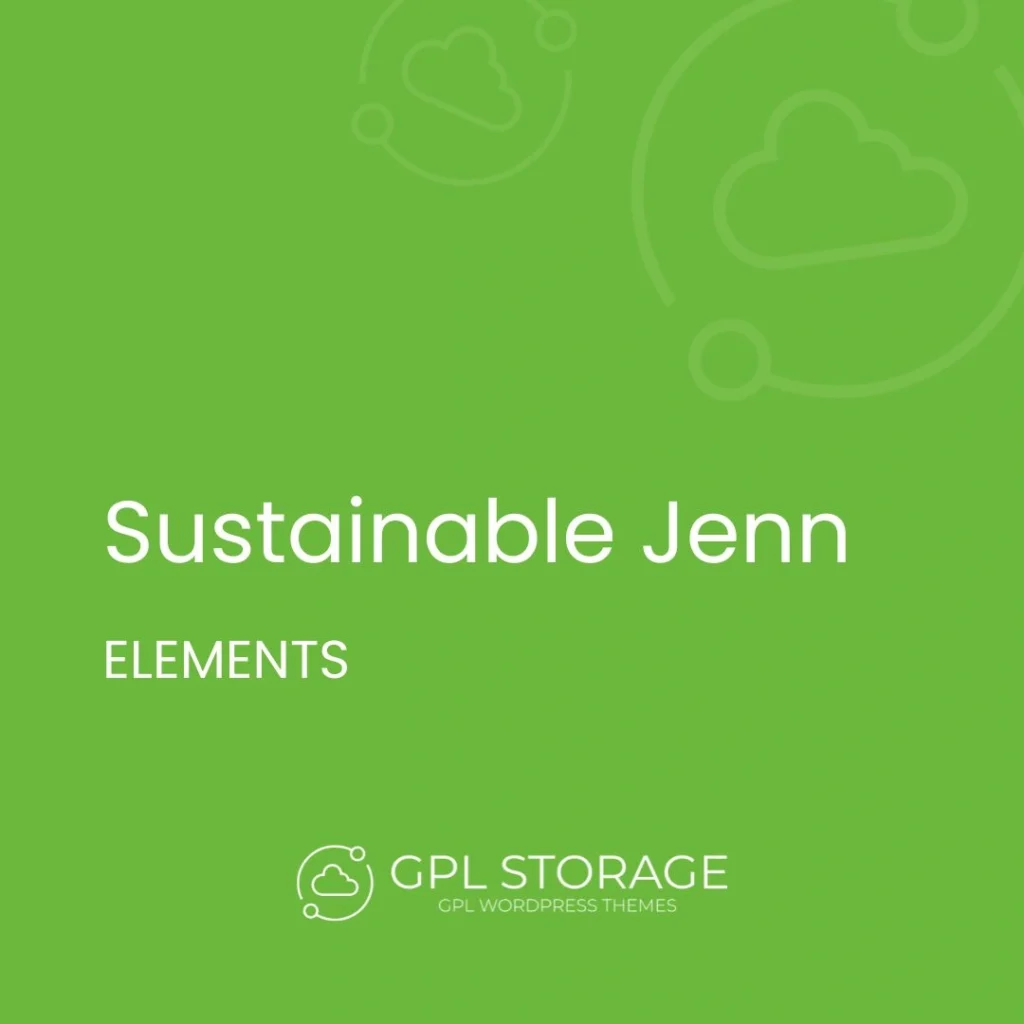 Sustainable Jenn-ELEMENTS GPL Download