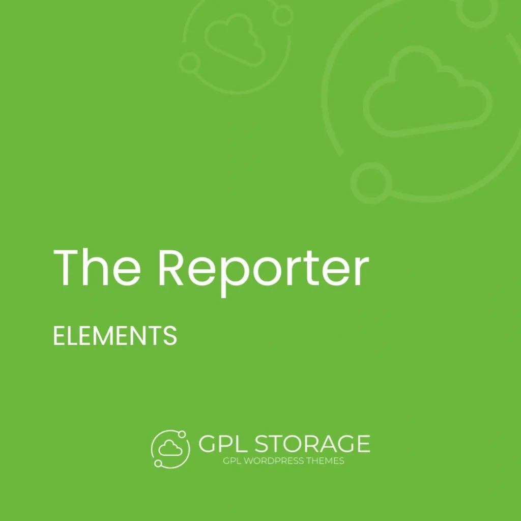 The Reporter-ELEMENTS GPL Download