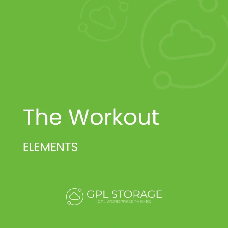 The Workout – Trainer Fitness WordPress Theme