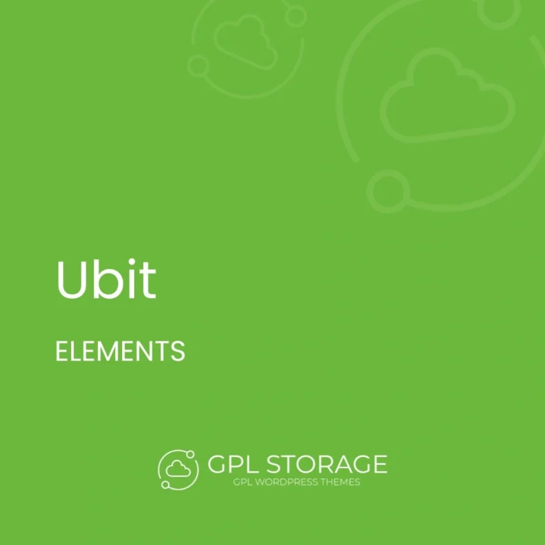 Ubit – Fashion Store WooCommerce Theme