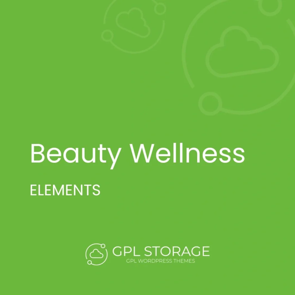 Beauty Wellness-ELEMENTS GPL Download