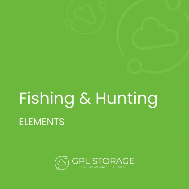 Fishing & Hunting Multipurpose WordPress Theme