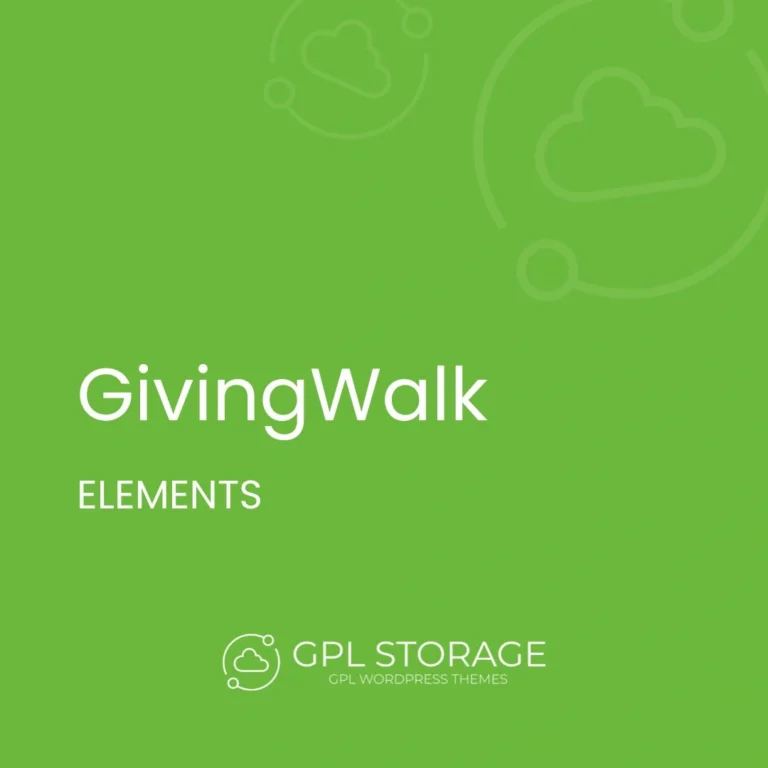 GivingWalk – Multipurpose Nonprofit WP Theme