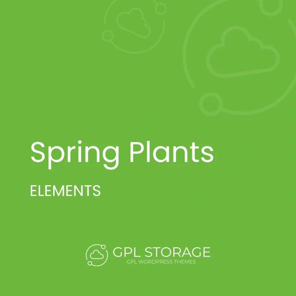 Spring Plants-ELEMENTS GPL Download